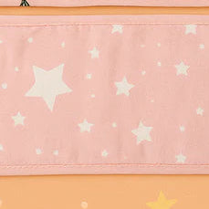 Organic Muslin Burp Cloth Set of 3 | Cherry, Rabbit & Star Designs – Ultra-Soft, Absorbent & Gentle for Baby’s Delicate Skin