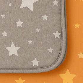 Starry Dreams | Soft Muslin Hooded Baby Wrapper – Moon & Stars Design for Gentle, Cozy Comfort