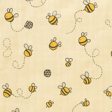 Buzzing Adventure | Soft Muslin Hooded Baby Wrapper – Cute Bee Design for Cozy Comfort