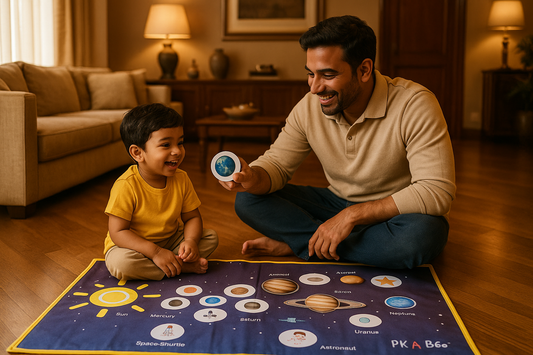 Solar System Cloth Activity Mat – Learn &amp; Explore Space