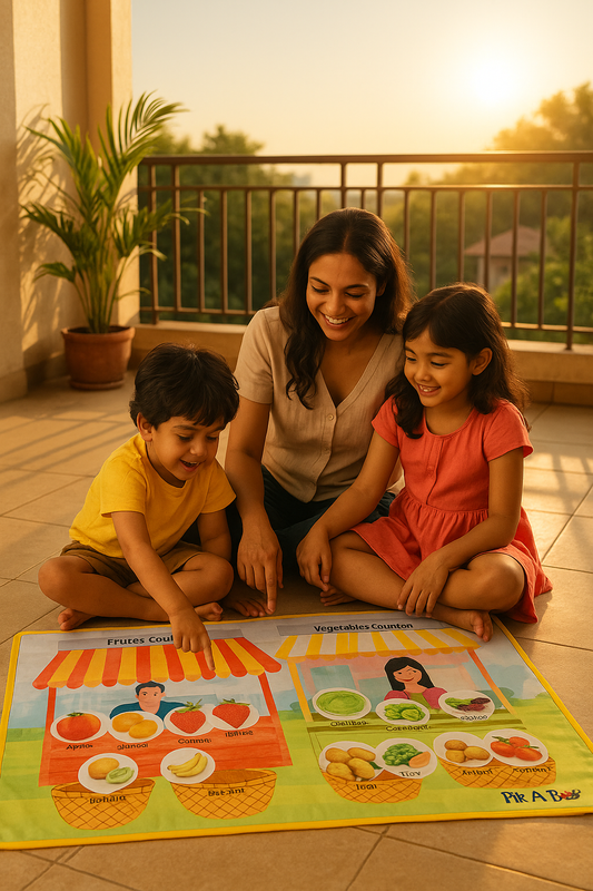 Fruit & Vegetable Cloth Mat – Learn Healthy Foods