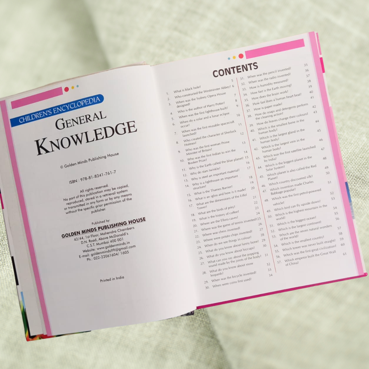 Children’s Encyclopedia – General Knowledge Reference