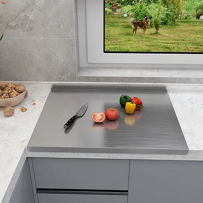 Stainless Steel Chopping Board | Durable & Hygienic Kitchen Essential for Meat, Veggies & More
