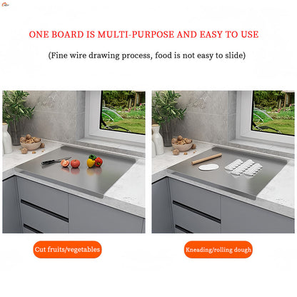 Stainless Steel Chopping Board | Durable & Hygienic Kitchen Essential for Meat, Veggies & More