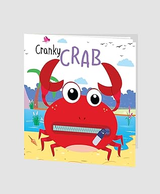 Cranky Crab – Zip It Up Toy | Fun Zipper Learning for Kids