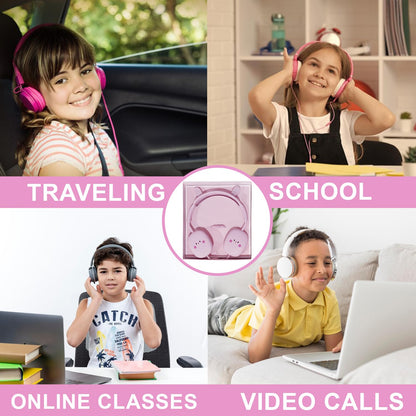 Cute Animal Cartoon Earphones Ages 4+ | Wired Kids Headphones With Mic