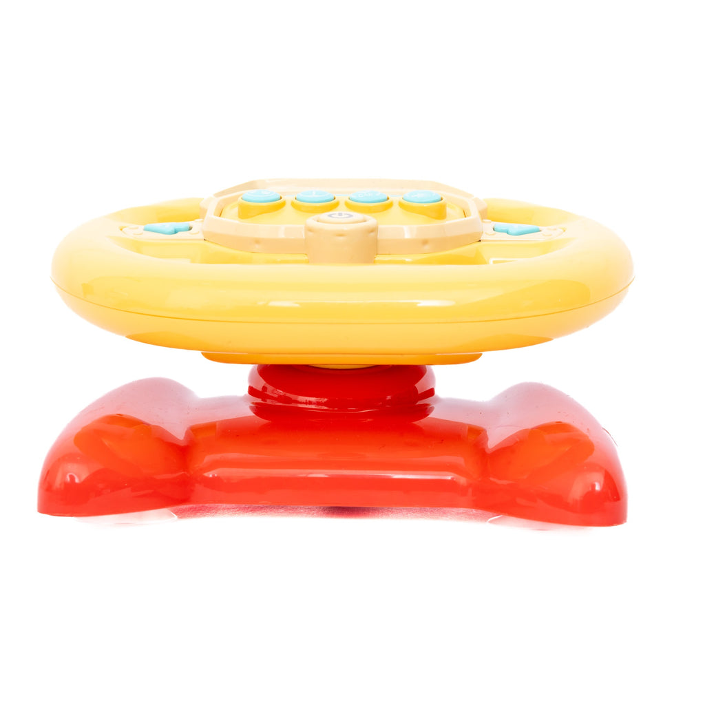 Kids Steering Wheel Toy - Light & Music, Pretend Driving Fun for 18+ Months