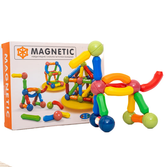 42 Piece Magnetic Building Sticks & Balls Set – Educational Activity Toys for Toddlers, for Kids 3+ Years ( 705-42)