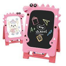 Writing Easel 2 in 1 White and Black Board for Kids