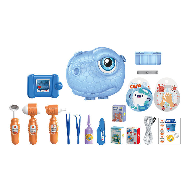 2-in-1 Dinosaur Pretend Play Set – Role Toy