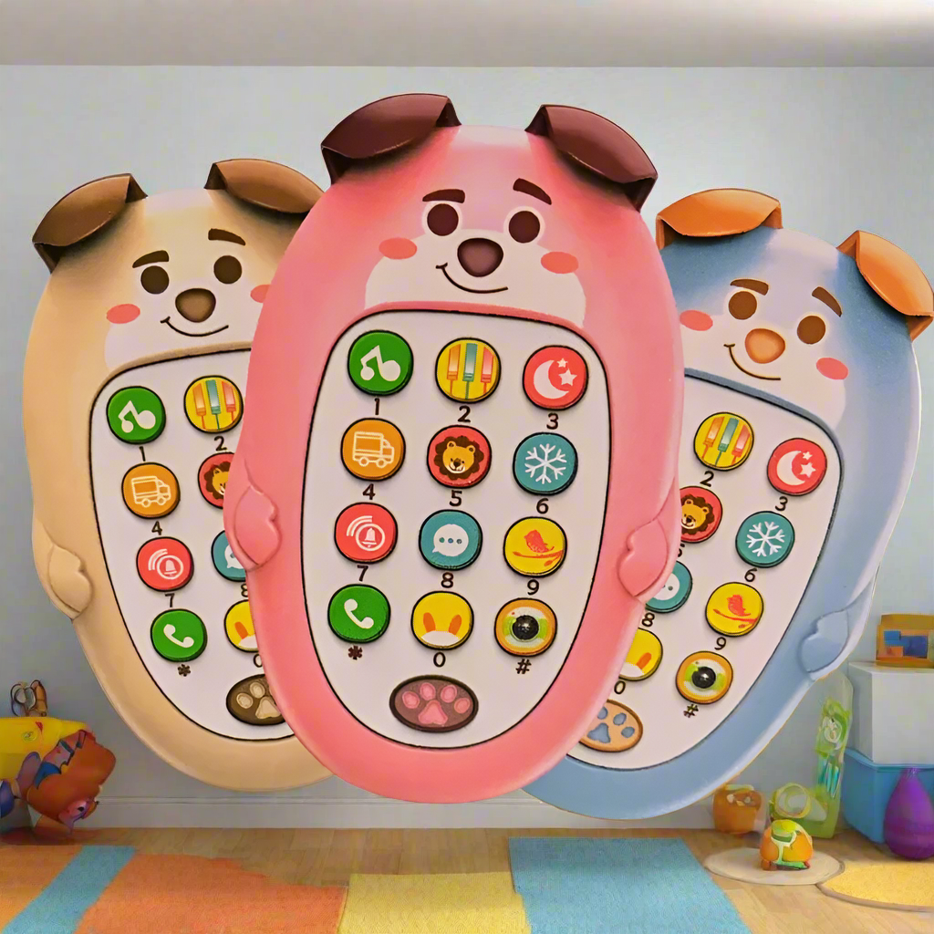 Dog Mobile Phone Toy – Musical Fun for Toddlers