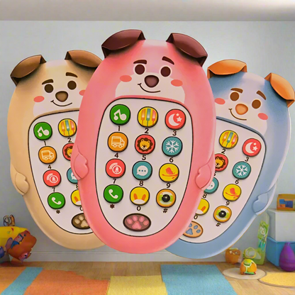 Dog Mobile Phone Toy – Musical Fun for Toddlers