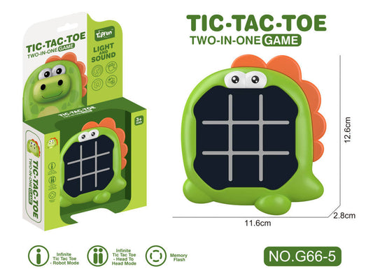 Tic-Tac-Toe 2-in-1 Memory Game | Puzzle Sound Toy