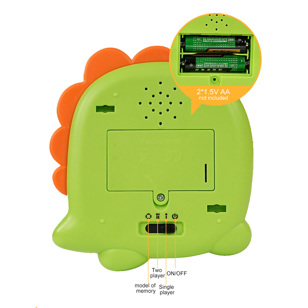 Tic-Tac-Toe 2-in-1 Memory Game | Puzzle Sound Toy