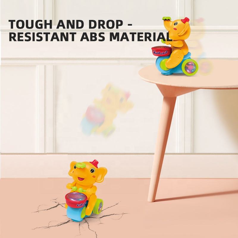 Elephant Musical Toy – Light Up Drums & Ball Balancing Fun  Kids