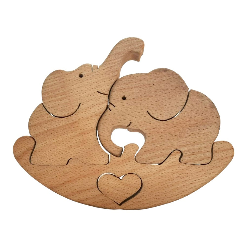 Wooden Puzzle Set – Handcrafted Toy for Early Learning
