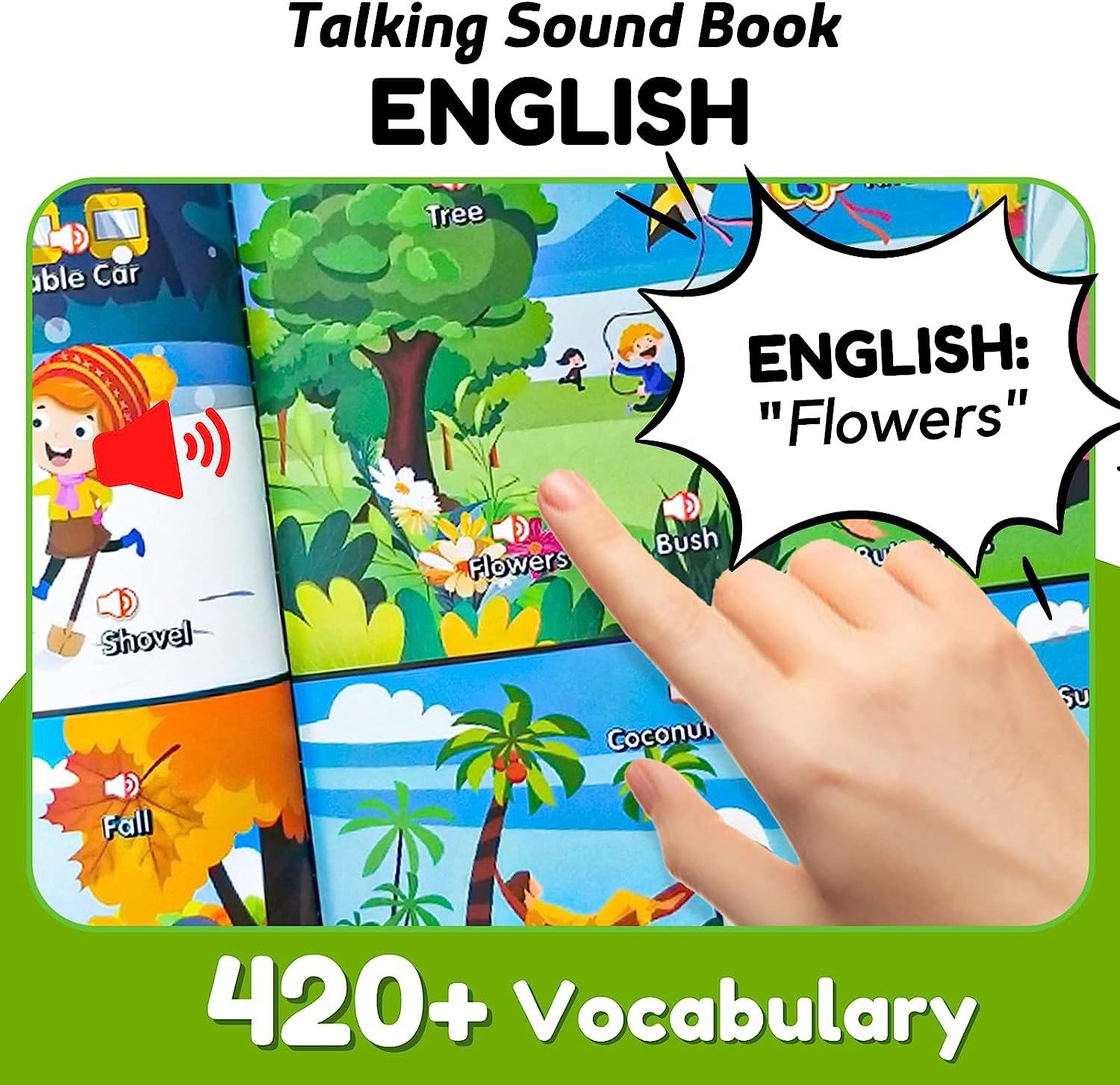 English Learning Sound Book – Learn & Play for Kids