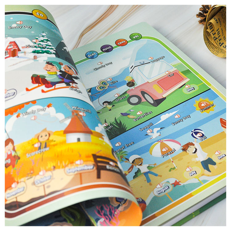 English Learning Sound Book – Learn & Play for Kids