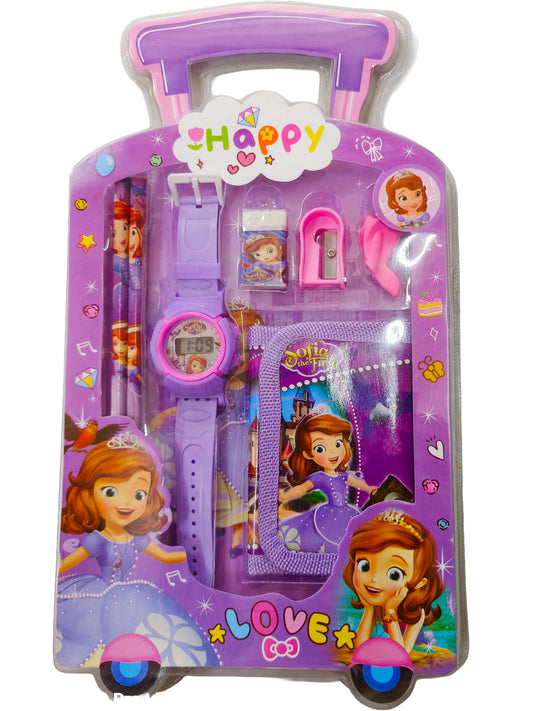 Pik A Boo Bag Themed Stationery Kit with Assorted Design – Perfect Return Gift for Kids