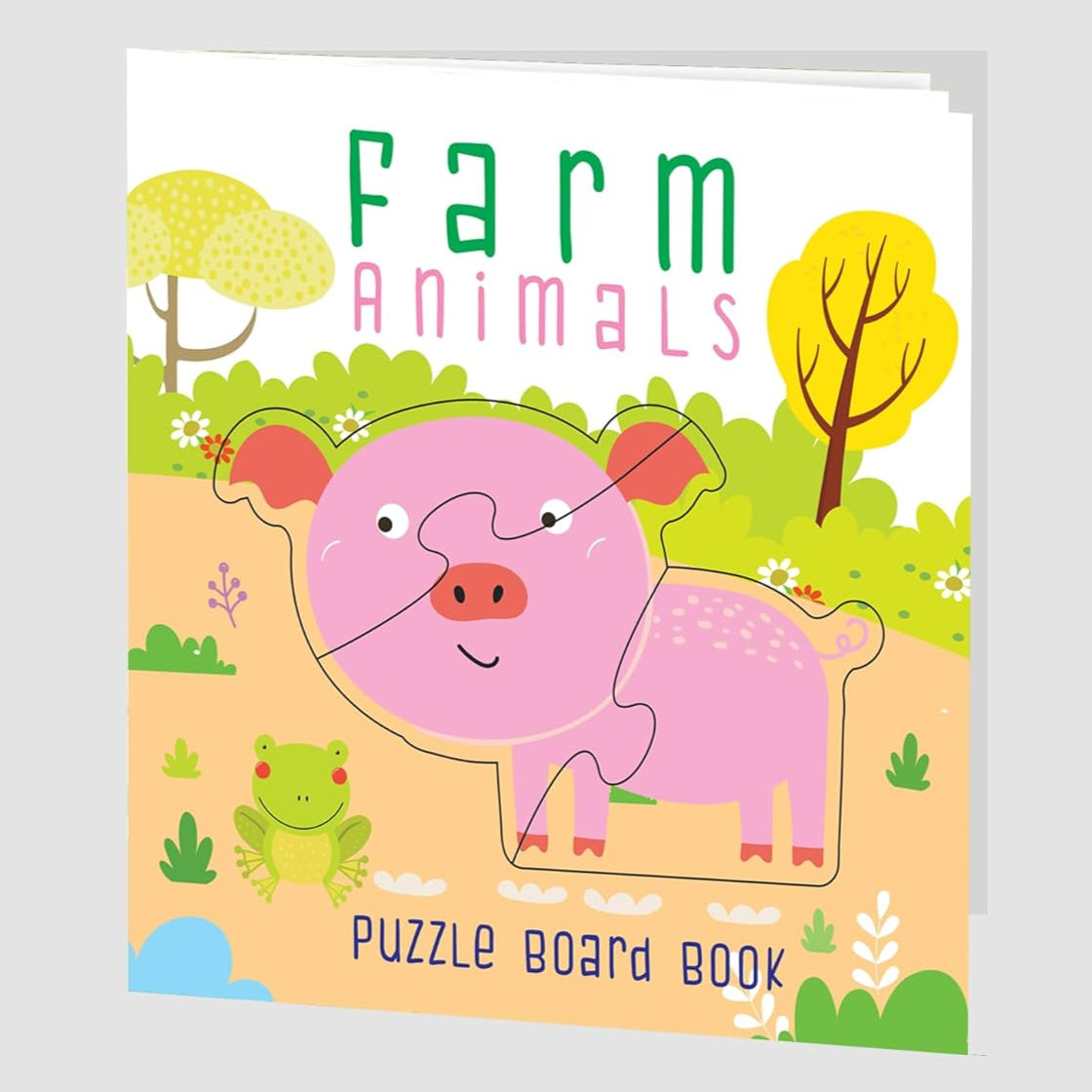 Farm Animals Puzzle Board Book