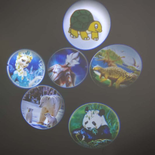 PiK A BOO LED Finger Projector Lights for Baby, Infant, Toddlers, Kids, Party Favors, Storytelling Props & Birthday Return Gifts (Set of 10)