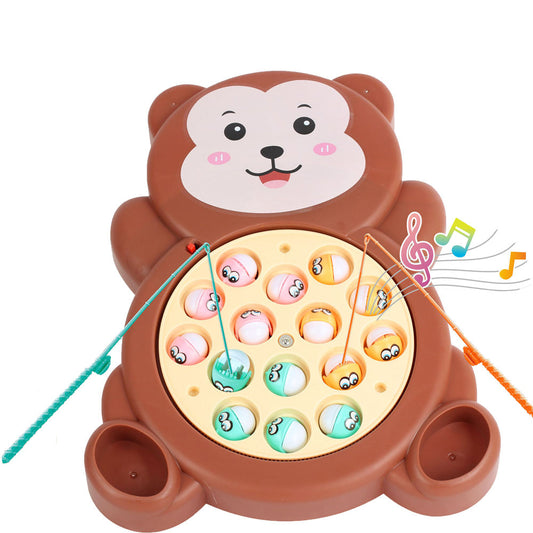 Musical Fishing Game Toy for Toddlers Kids Family