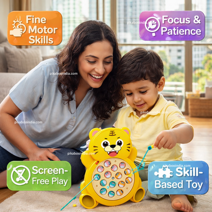 Musical Fishing Game Toy for Toddlers Kids Family