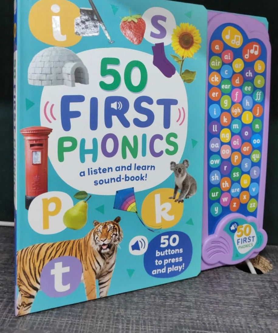 50 First Phonics, A Listen and Learn Sound Book