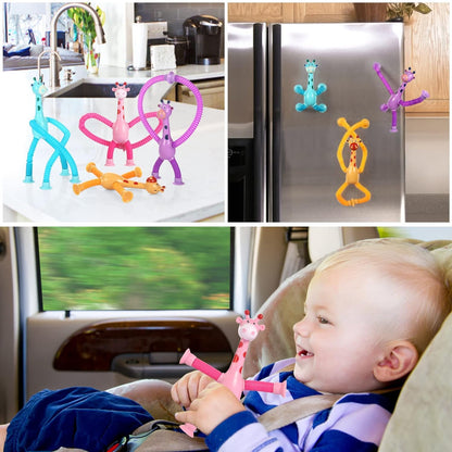 Giraffe Toy Pop Tubes Sensory Toys for Toddlers Fidget Toys