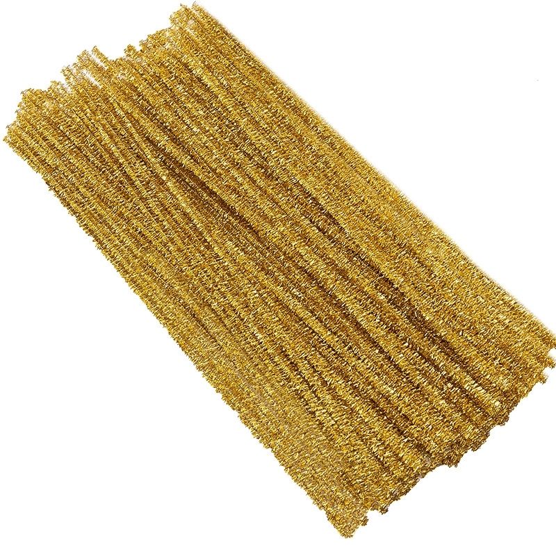 Glitter Craft Pipe Cleaners  DIY – 50-Pack Sparkly Stems for Arts & Kids