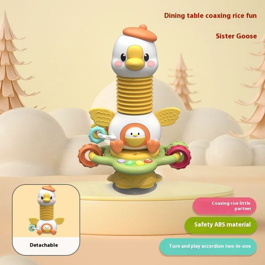 Goose Suction Musical Toy – Accordion & Activity Play Toy  Baby & Toddler Learning