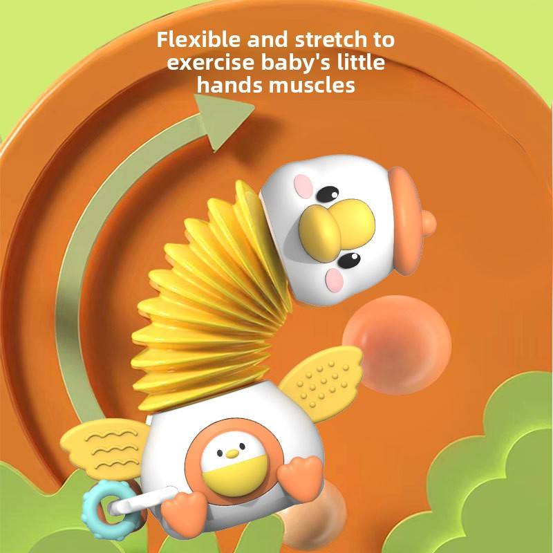 Goose Suction Musical Toy – Accordion & Activity Play Toy  Baby & Toddler Learning