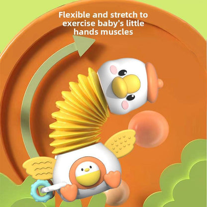 Goose Suction Musical Toy – Accordion & Activity Play Toy  Baby & Toddler Learning