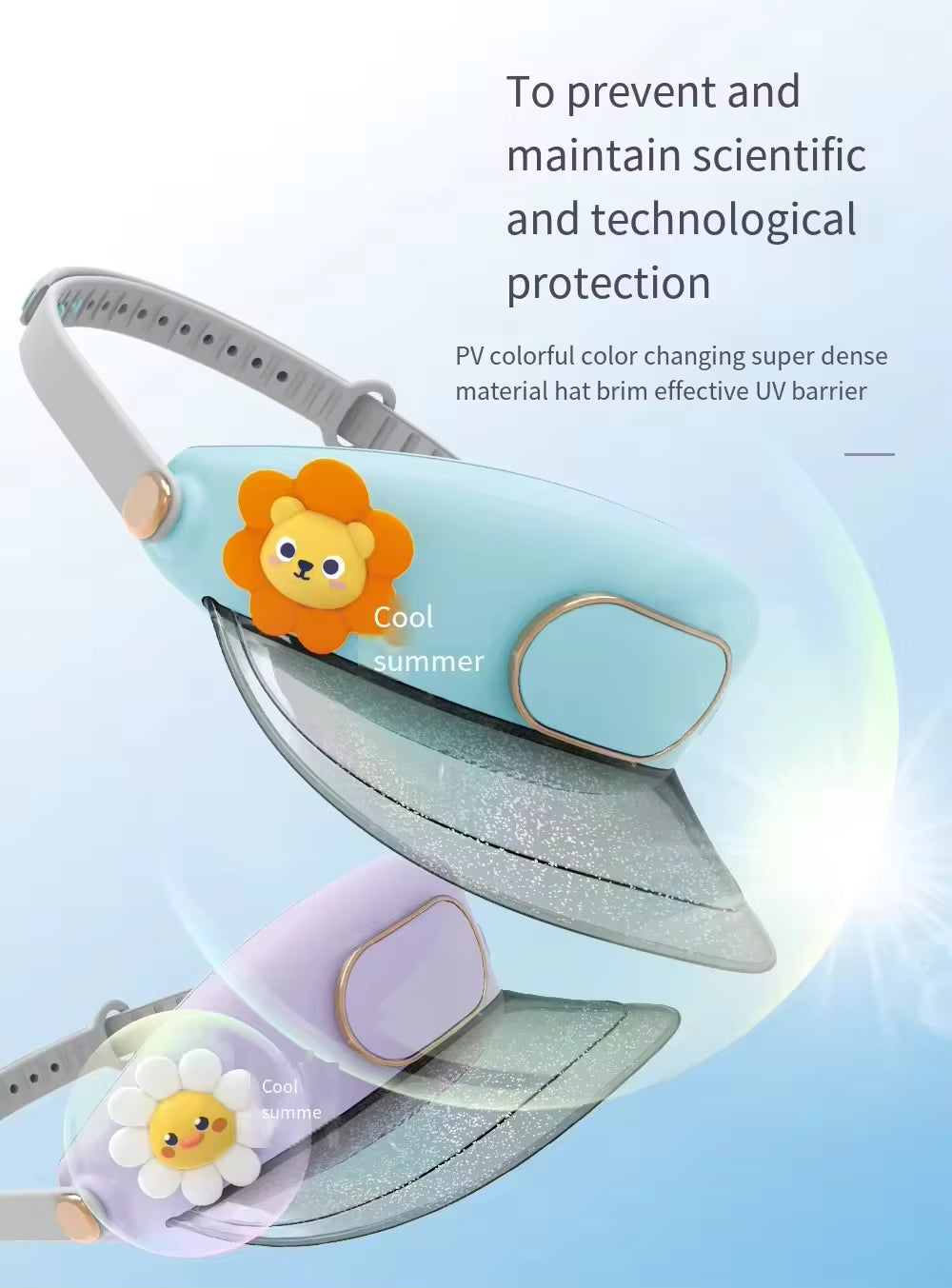 Cap Cooling Fan – USB Rechargeable Cotton Cap