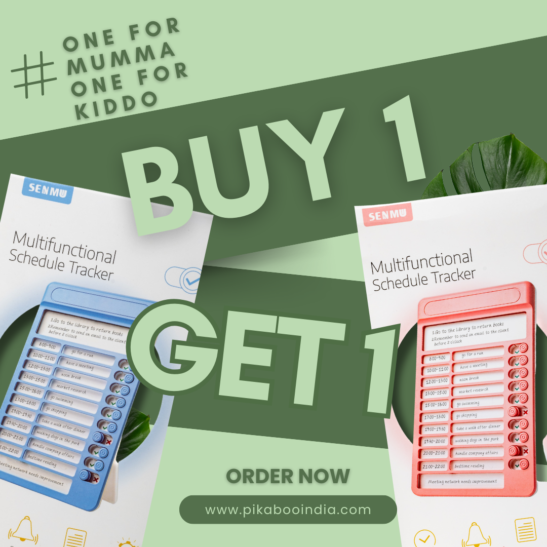 Buy 1 Get 1 Free: Habit & Schedule Tracker for Kids – Boost Productivity
