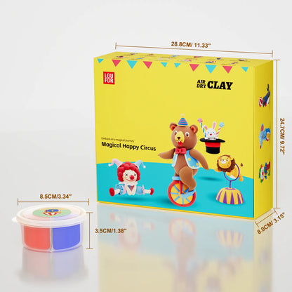 Magical Circus Clay – Soft Non-Toxic Modeling Clay
