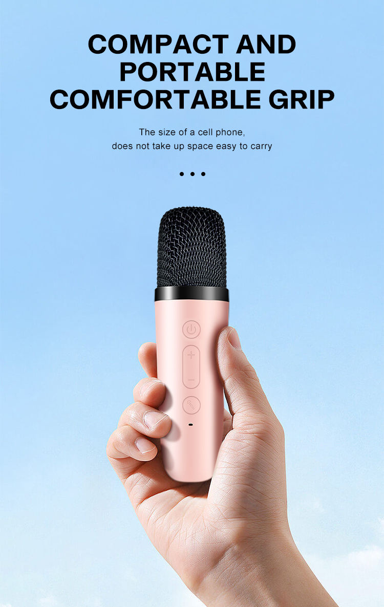 Wireless Karaoke Speaker – Mic Included for Kids & Parties