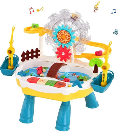 Happy Fishing Game – Sliding Duck with Music, Lights & Melodies | Fun Catch & Play Set for Kids