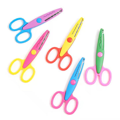 High-Quality Zigzag Craft Scissors for Kids – DIY Decorative Paper Edge Cutting Tool