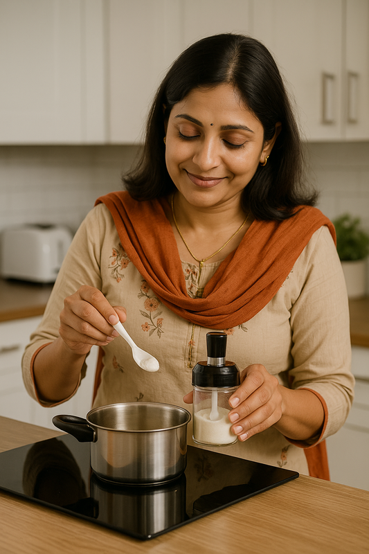 Seasoning Spice Jar Rack with Spoon – Kitchen Storage Tool