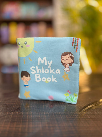 PiK A BOO Shloka For Kids, Exclusive Cloth Book with Crinkle Page for Infants, Toddlers, Kids