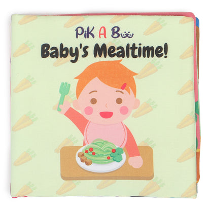 Ritual Cloth Book Combo Bundle - Hanuman Chalisa, Mealtime, Krishna & Baby's Day (4-Book Set)