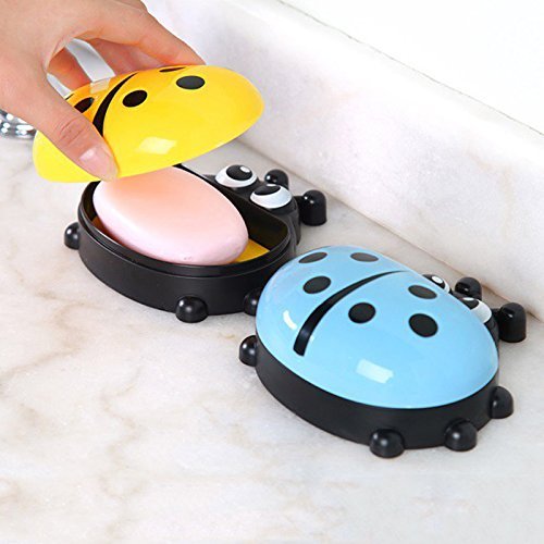 Insect Soap Dish Case – Bathroom Storage & Drain Holder