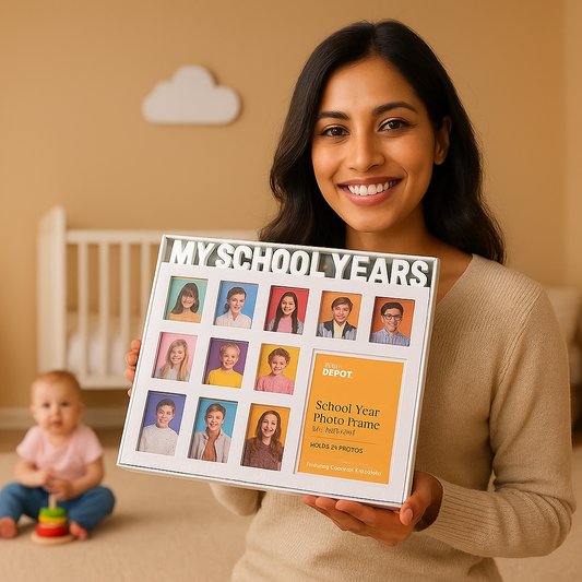 My School Days Photo Frame – Multi-Photo Display