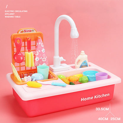 Kitchen Sink Made In India 🇮🇳 Pretend Play Dishwasher with Running Water for Kids