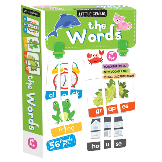 Little Genius First Words Puzzle Game for Kids