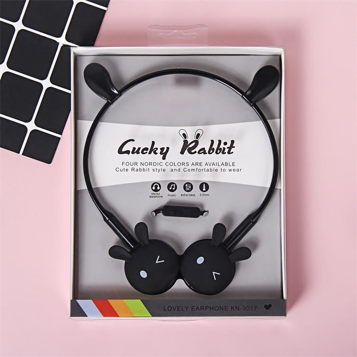 Lucky Kids Wired Earphones Ages 3+ | Comfy Volume-Limit Safe Headphones