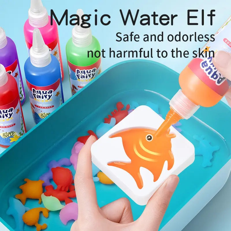 Science Magic Water Mould Game for Toddlers Kids Motor Skill Development and Early Learning ( without tub)