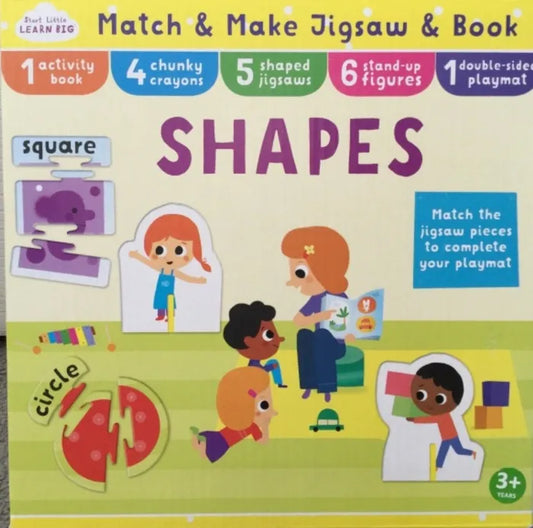 Match & Make Jigsaw Puzzle & Book