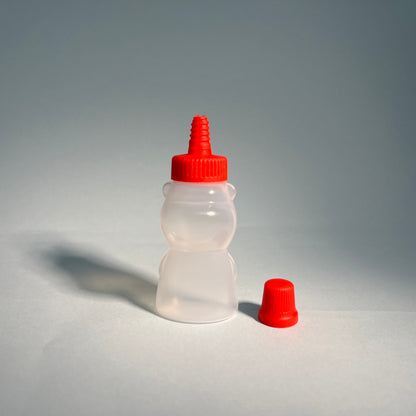 Mini Ketchup Squeeze Bottles – 4-Pack with Funnel for Kids’ Fun & Mess-Free Cooking